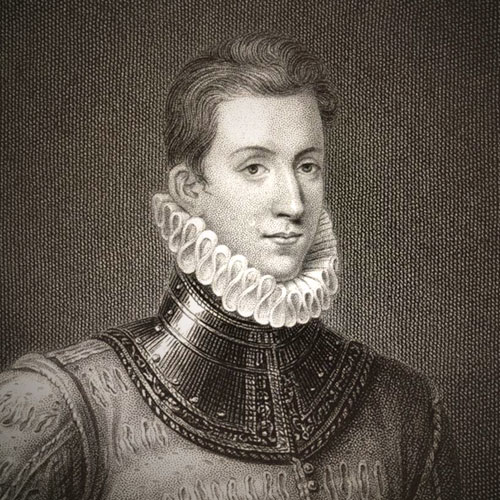 A portrait of Sir Philip Sidney