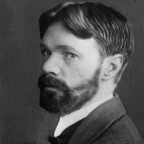 A photo of D.H. Lawrence